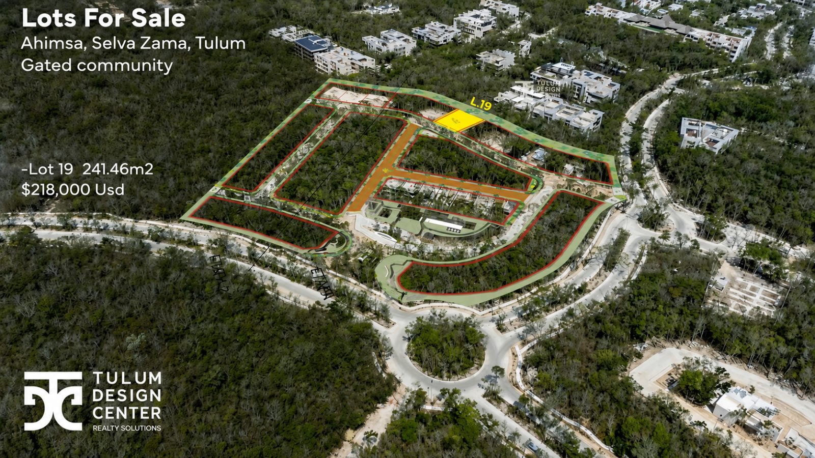 ¡Oportunidad única en Tulum! Lote en la privada residencial AHIMSA en Selvazama Tulum